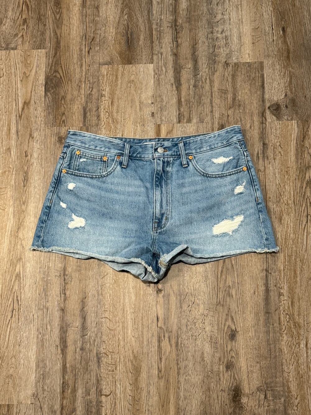Madewell Women's Relaxed Denim Shorts Size 31